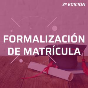 FORMALIZACIÓN DE MATRÍCULA COLECTIVOS